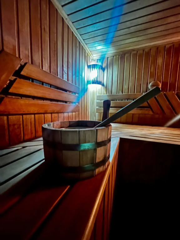 Фотография Коттеджа Частный Дом Уютный зимний с баней