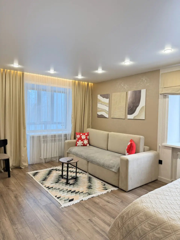 Фотография квартиры Квартира Красивая студия в центре города 1й вариант