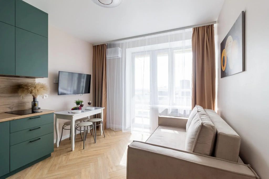 Фотография квартиры Апартаменты на улице Мельникайте 2 корпус 19