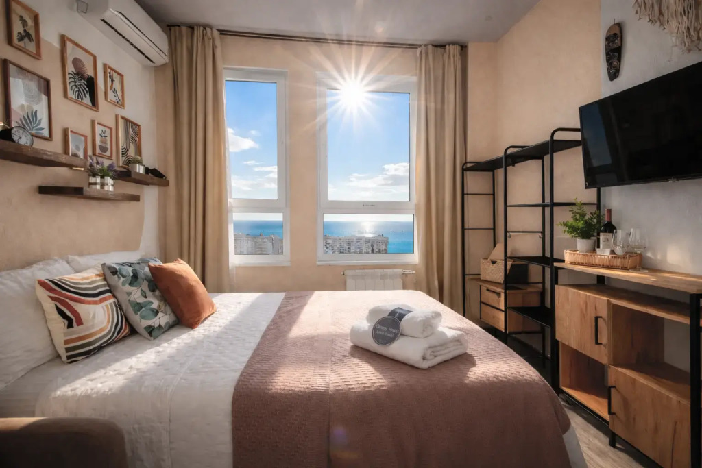 Фотография квартиры Апартаменты Лофт с видом на море и Бухту