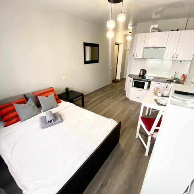 Фотографии квартиры 
            Апартаменты в Барнауле в центре города