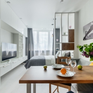 Фотография квартиры Апартаменты Дом у Дона Студия с видом на Дон (23 этаж)