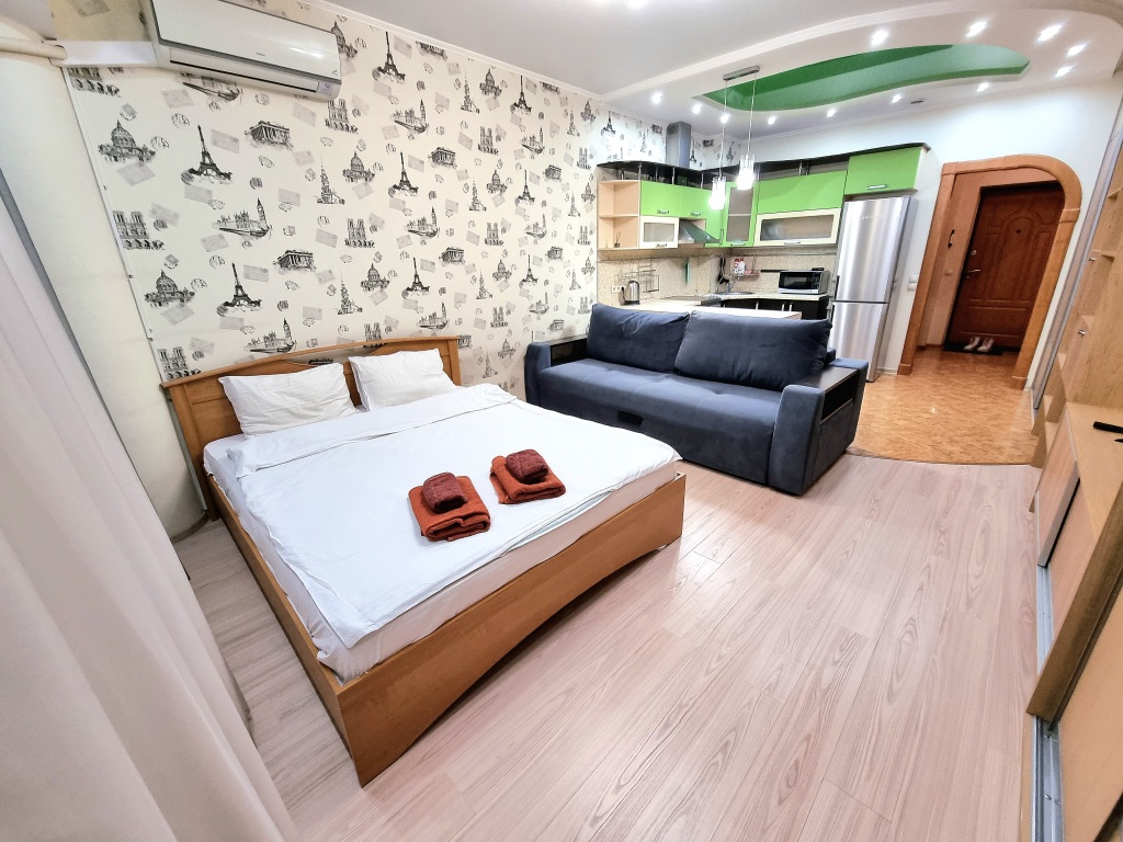 Фотография квартиры Апартаменты AmegaRoom на улице 50 лет ВЛКСМ 19