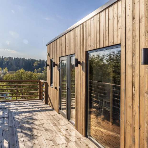 Фотографии Коттеджа 
            Частный Дом с Видом на Закат и Панорамной Баней