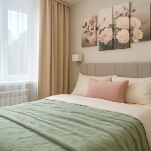 Фотография квартиры Квартира Студия Фисташка возле Дворца СпортаLiberty City