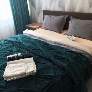 Фотография квартиры Квартира Евро-двушка с видом на Ангару в бизнес-классе ЖК СИБИРЯКОВ