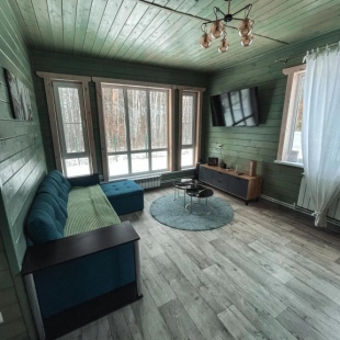 Фотография Коттеджа Дом в лесу с баней и чаном