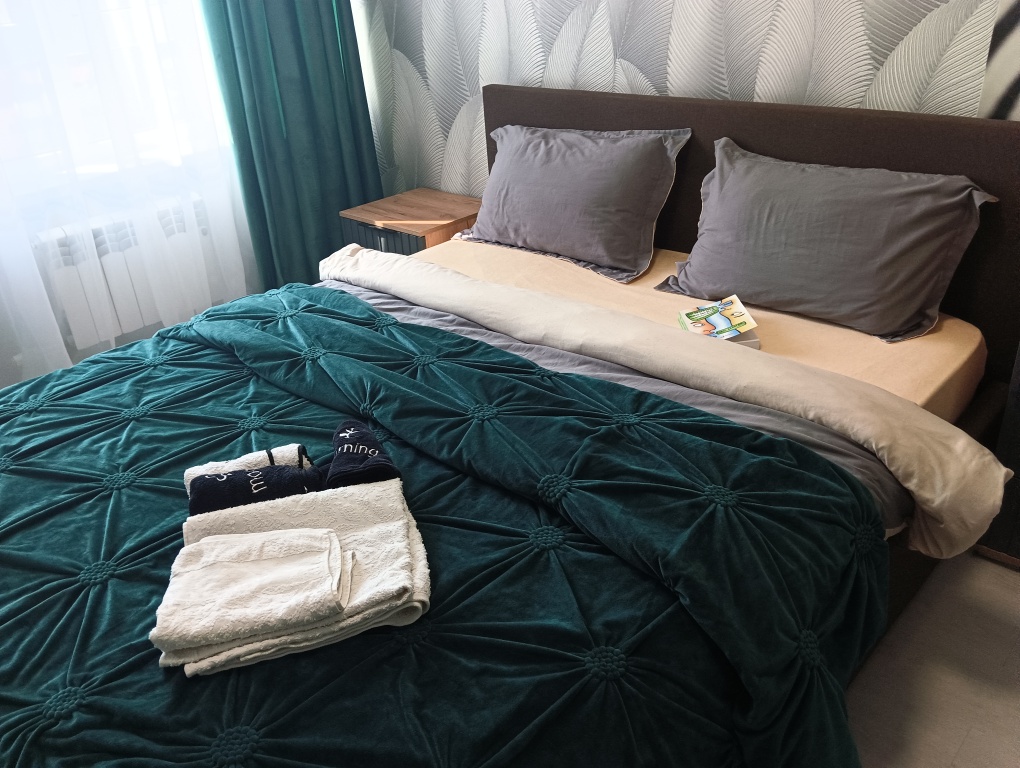 Фотография квартиры Квартира Евро-двушка с видом на Ангару в бизнес-классе ЖК СИБИРЯКОВ