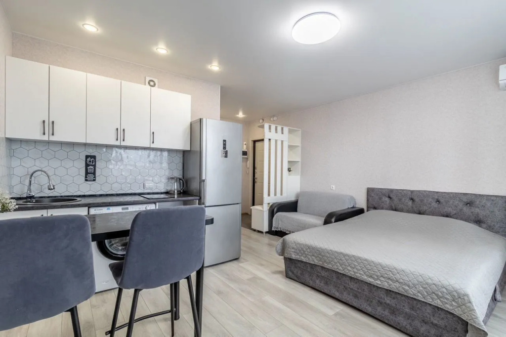 Фотография квартиры Квартира Комфортная студия с видом на проспект Первомайский