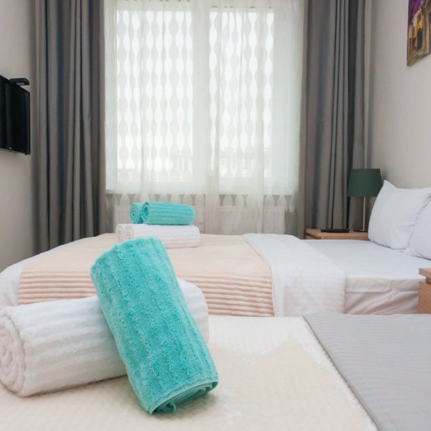 Фотографии квартиры 
            Апартаменты Abri Luxe на Полевой 5