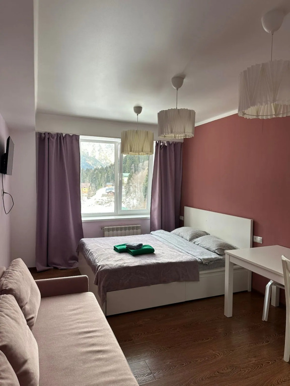 Фотография квартиры Апартаменты Уютная Студия в Самом Центре Домбая