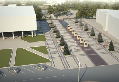 Фотографии достопримечательности
Площадь 80-летия Днепропетровской области