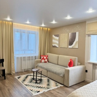 Фотография квартиры Квартира Красивая студия в центре города 1й вариант