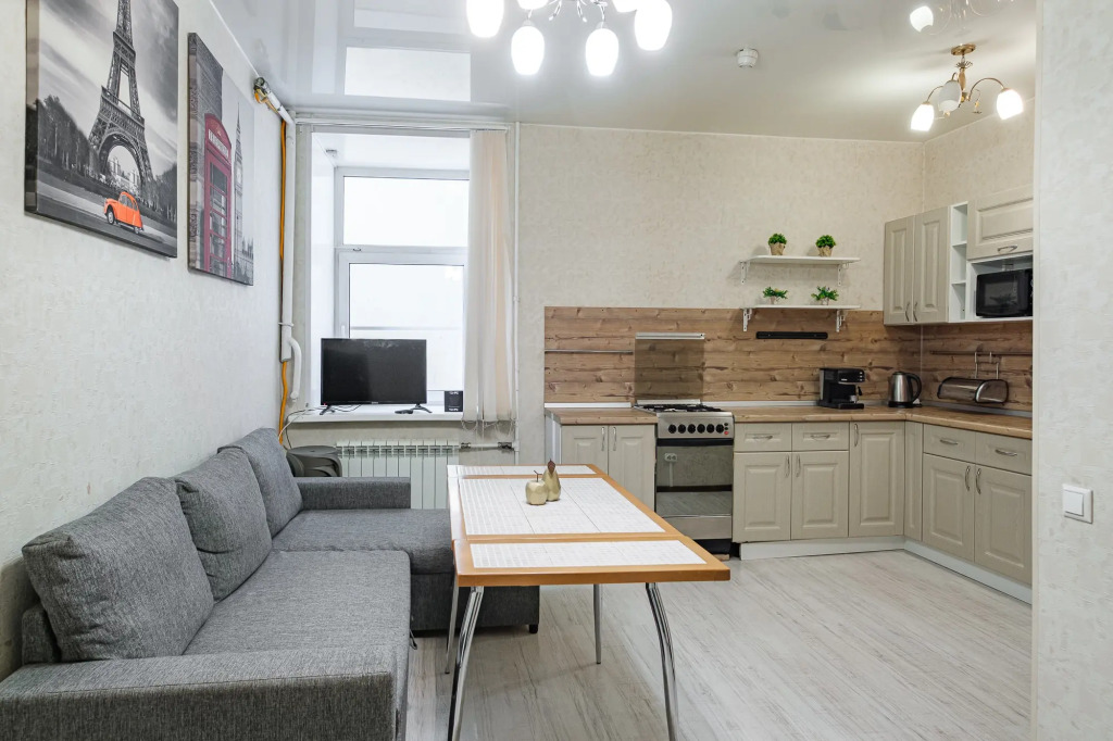 Фотография квартиры Апартаменты Две Спальни и Гостиная у Московского Вокзала для 8 Гостей