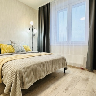 Фотография квартиры Квартира Уютная Евро-двухкомнатная на 23 этаже