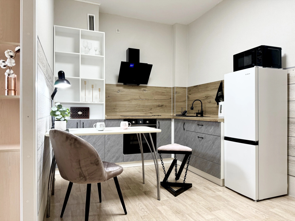 Фотография квартиры Квартира Романтичная с Панорамным Балконом и Видом на Город