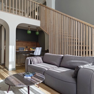 Фотография квартиры Апартаменты двухуровневые с видом на горы. Жить в Горах.