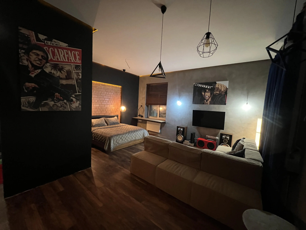 Фотография квартиры Квартира Лофт 3,5 м Потолок