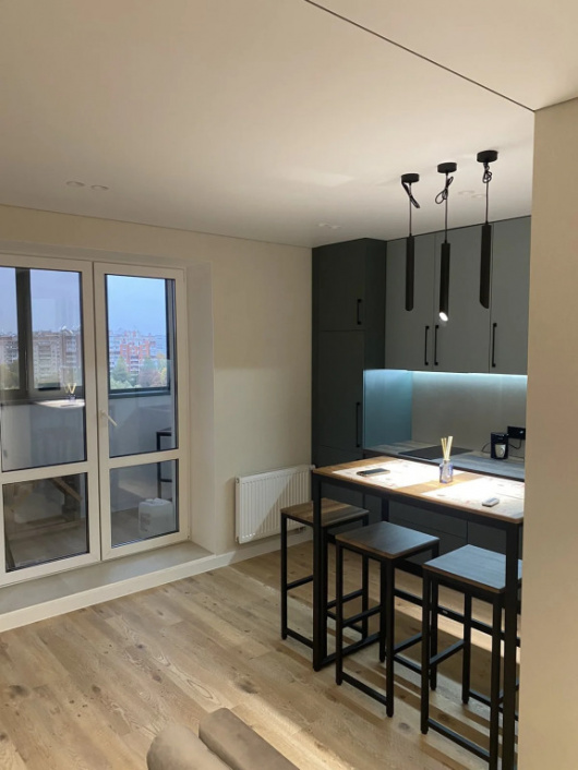 Фотографии квартиры 
            Квартира Уютная студия Voinov street 4