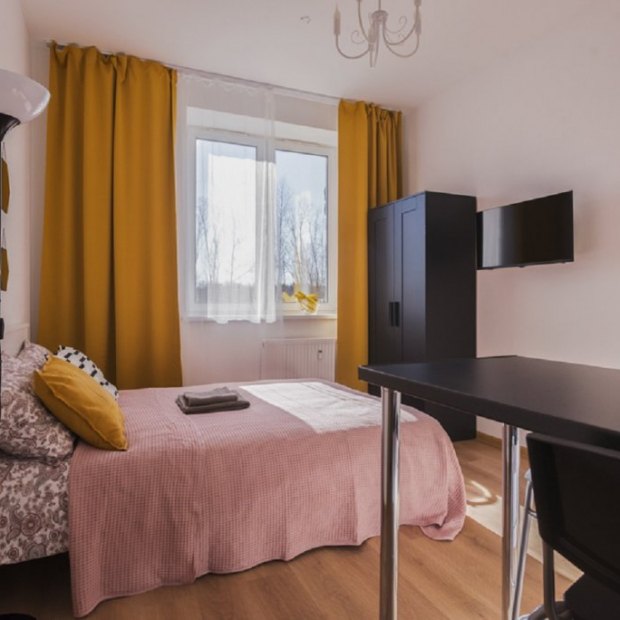 Фотографии квартиры
Квартира Студия Желтая в поселке Песочном