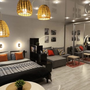 Фотография квартиры Квартира Студия у Аллеи Славы