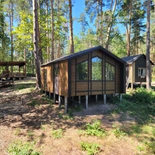 Фотография Коттеджа Частный Дом Уютный Двухкомнатный на Природе