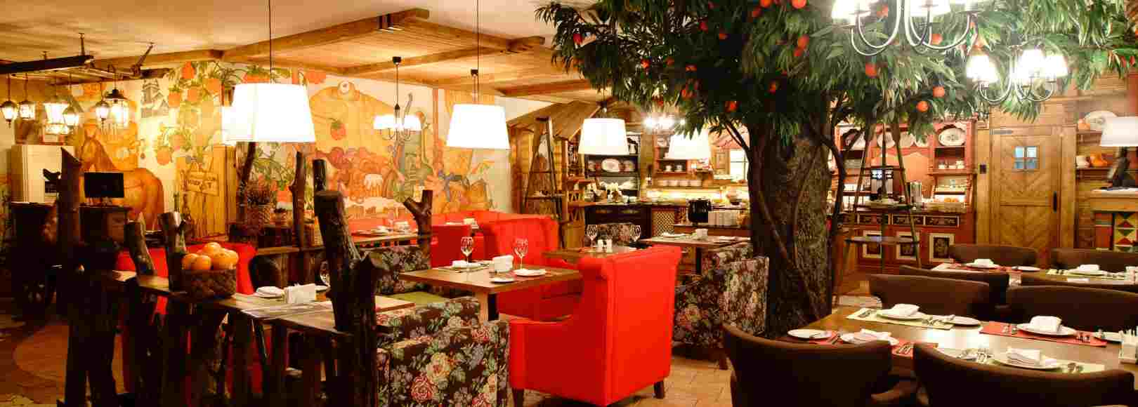 Фотография банкетного зала Основной зал ресторана Малые Карелы