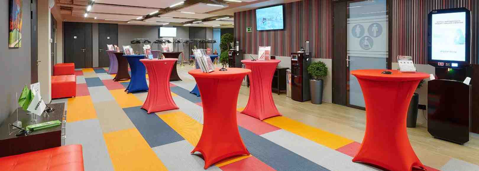 Фотография фойе КЦ ТехноПрогресс Фойе конференц-центра