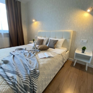 Фотография квартиры Апартаменты 1-комн квартира 41 кв.м. В ЦЕНТРЕ ул. Полежаева д.92