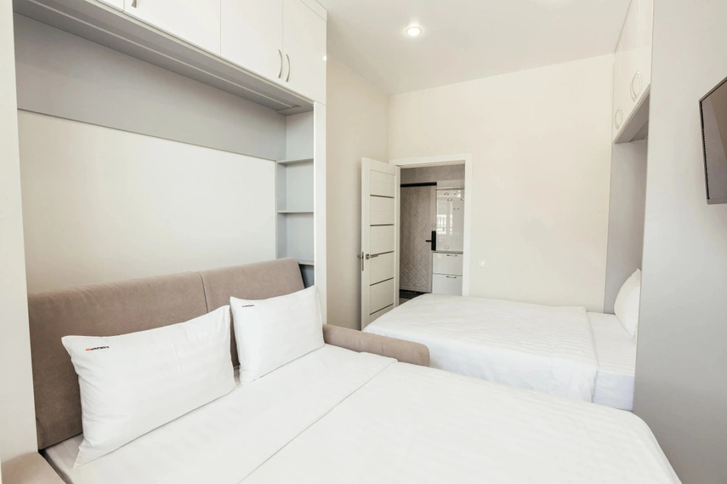 Фотография квартиры Апартаменты Red Apartments Арт Лайт Сити Апартамент Вестон