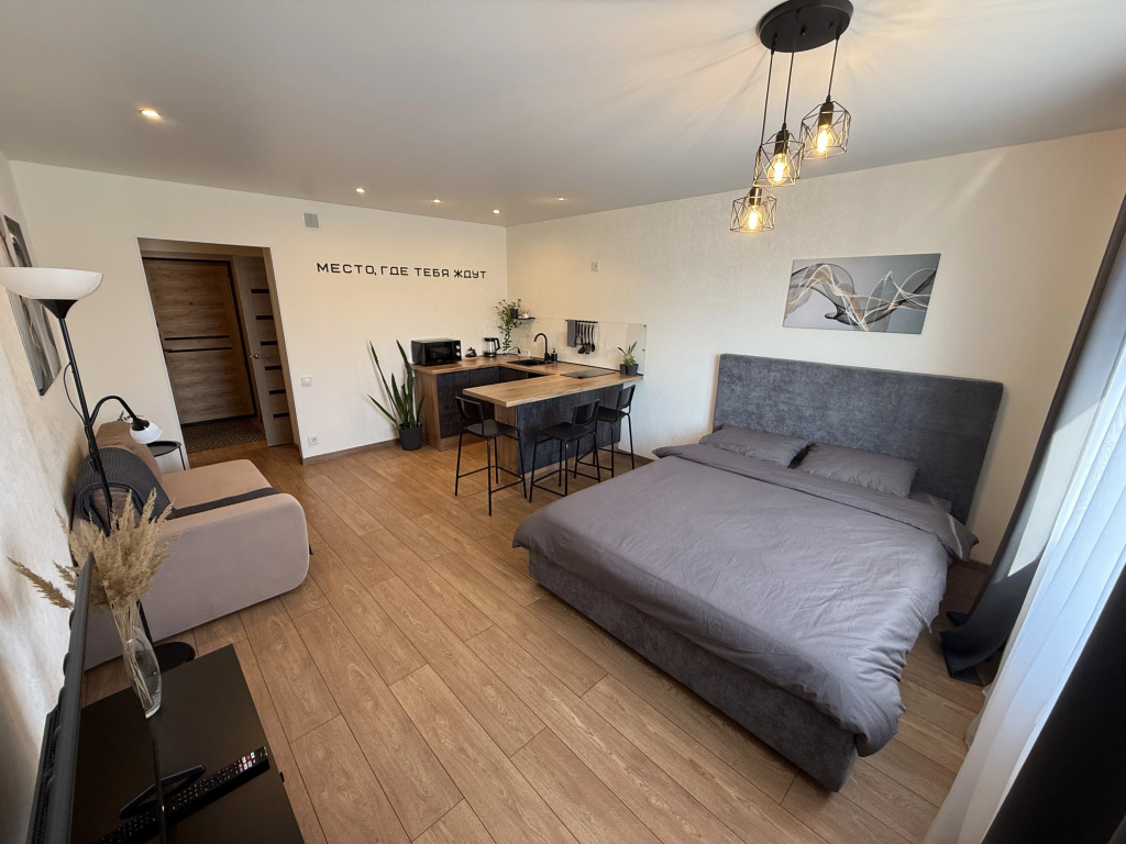 Фотография квартиры Квартира Студия на Улице Хрустальная 44 к3