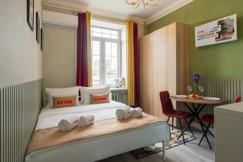 Фотография квартиры Апартаменты KeyGo #1010 Студия рядом с метро Окружная