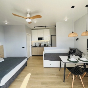 Фотография квартиры Квартира Студия Nordlys с террасой и мангалом