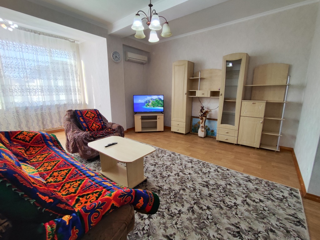 Фотография квартиры Апартаменты просторные двухкомнатные в центре Бишкека