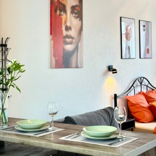 Фотография квартиры Апартаменты Каникулы в Кениге с видом на реку и набережную Рыбной деревни