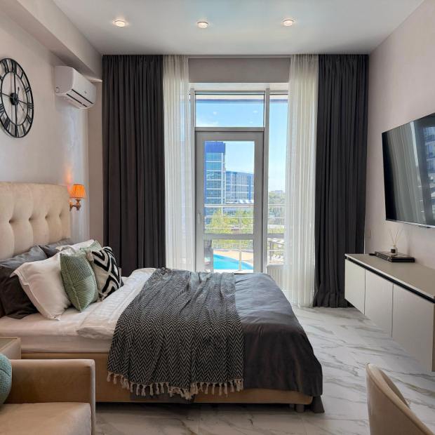 Фотографии квартиры 
            Апартаменты Акваделюкс у моря, с бассейном, СПА, пляжем N338