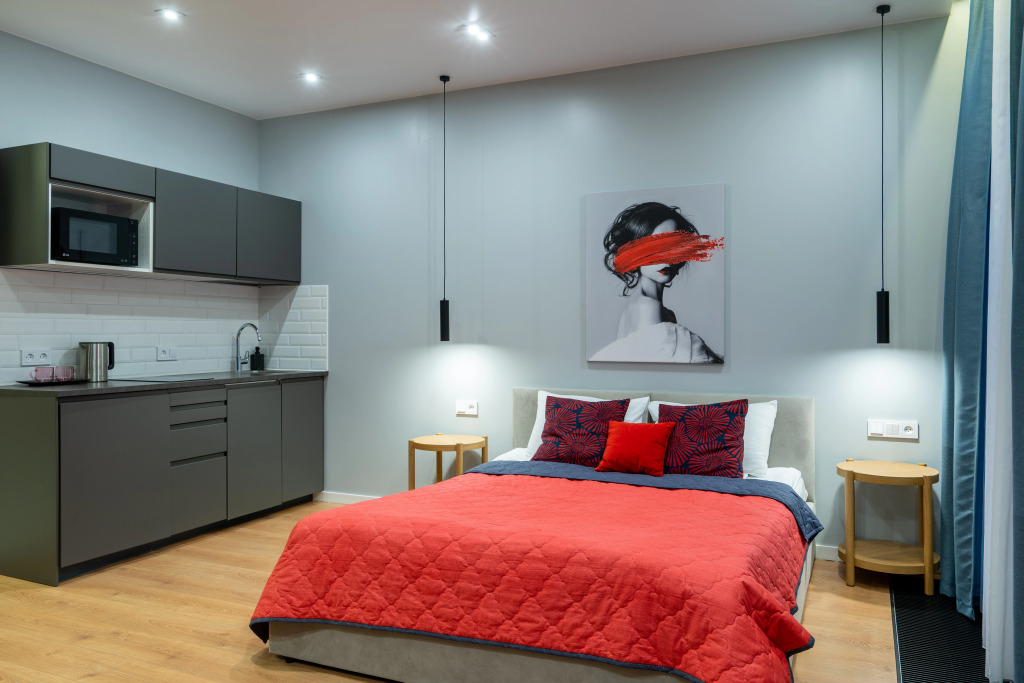 Фотография квартиры Апартаменты Охта «КраСКИ»