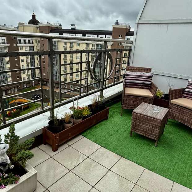 Фотографии квартиры 
            Квартира ЖК Париж с террасой