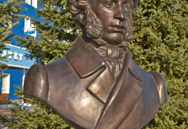 Фотография памятника Бюст А.А. Пушкину