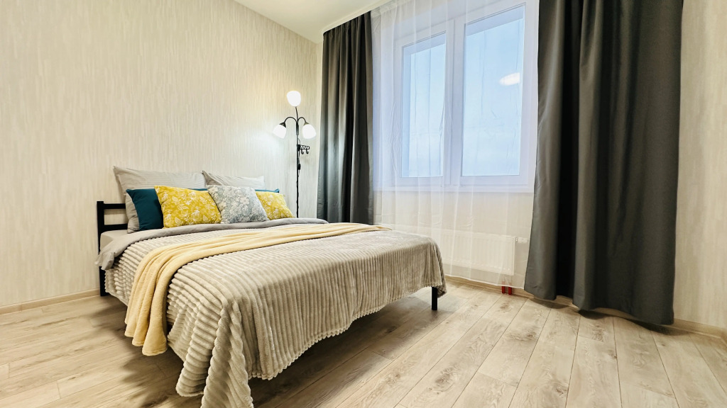 Фотография квартиры Квартира Уютная Евро-двухкомнатная на 23 этаже