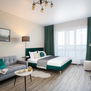 Фотография квартиры Квартира SleepNsk большая двушка с видом на реку около Аквапарка