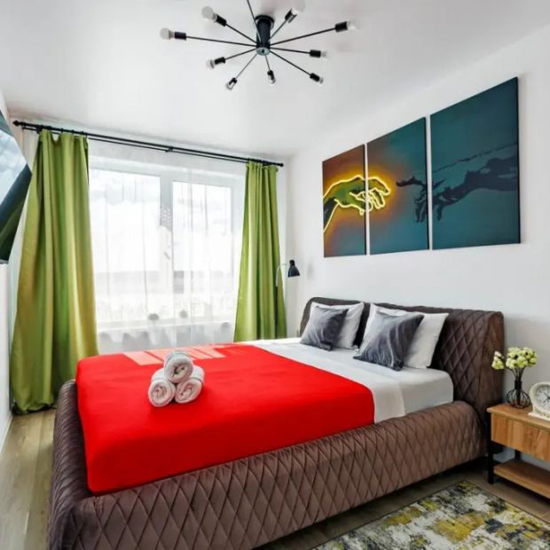 Фотографии квартиры 
            Апартаменты 4 MaxRealty24 Cходненская 8