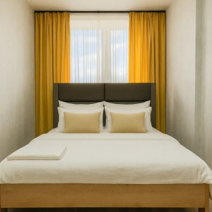 Фотография квартиры Квартира Aparts Pro Уютная 2-ком в новом ЖК Сокол на 13 этаже