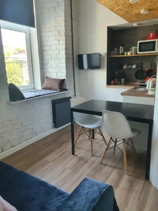 Фотографии квартиры 
            Апартаменты двухуровневые в центре Иркутска