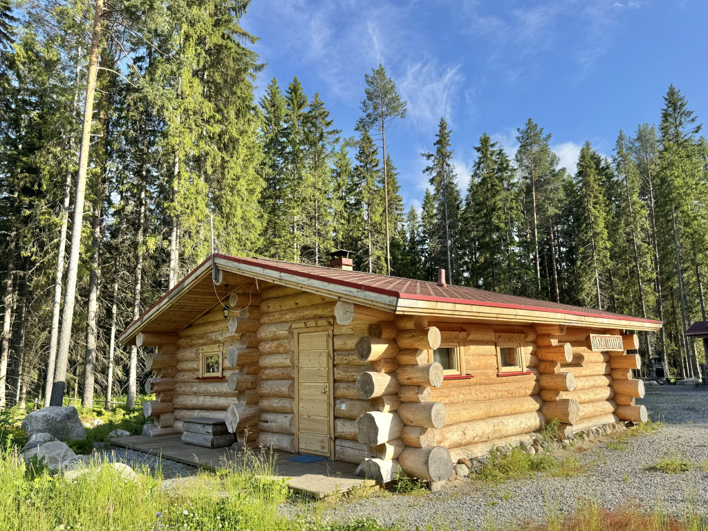 Фотография Коттеджа Коттедж Карелия Медвежка с 2 Комнатами и Видом Во Внутренний Двор