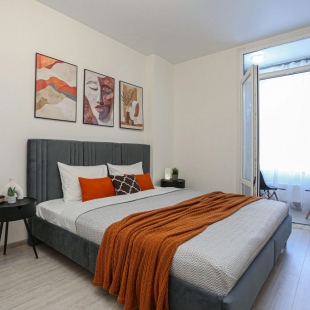 Фотография квартиры Квартира у Петровны в Ривер Парке Вид на реку