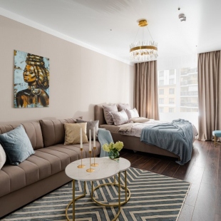 Фотография квартиры Апартаменты Стильные апартаменты у метро Фрунзенская