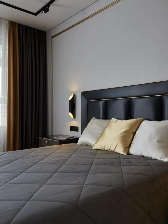 Фотография квартиры Апартаменты UzorApart Дизайнерская квартира у набережной, парковка, вид на закат