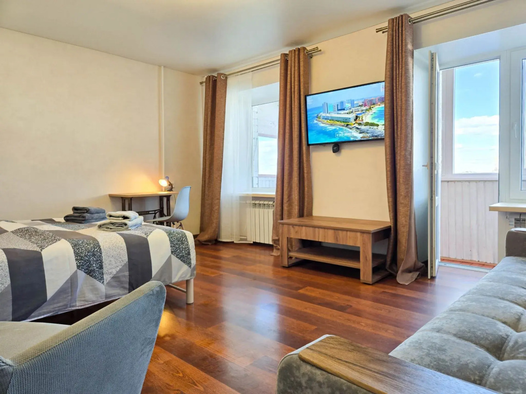 Фотография квартиры Квартира панорамная двухкомнатная Рубин Сеть ЙоХоум