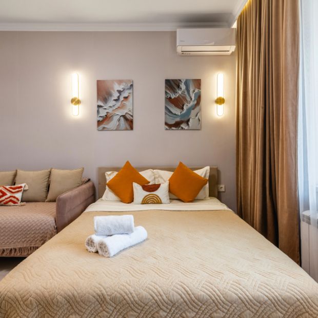 Фотографии квартиры 
            Апартаменты Студия Ferrero Rocher в центре рядом c ТРЦ (274)